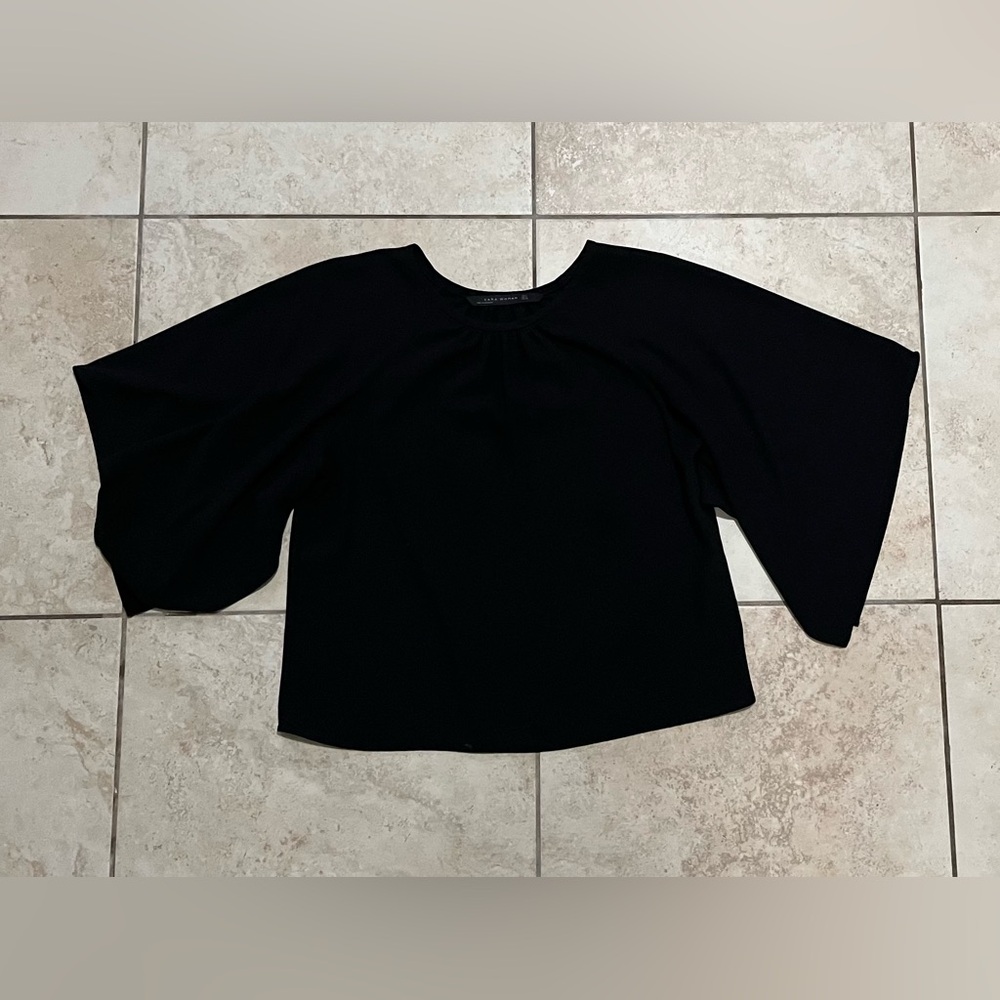 Zara wide sleeves top
